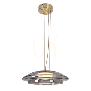 OMBRE 34 grau 10W Pendelleuchte CANDELLUX 31-51103 small 0