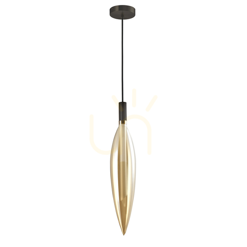 Prüfen NORDIC Pendelleuchte braun G9 5W CANDELLUX 31-51318
