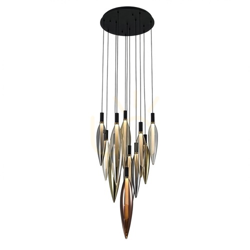 Prüfen NORDIC Pendelleuchte schwarz G9 5W CANDELLUX 30-51271