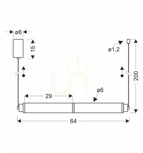 CORTE Pendelleuchte transparent LED 18W CANDELLUX 32-50779 small 4