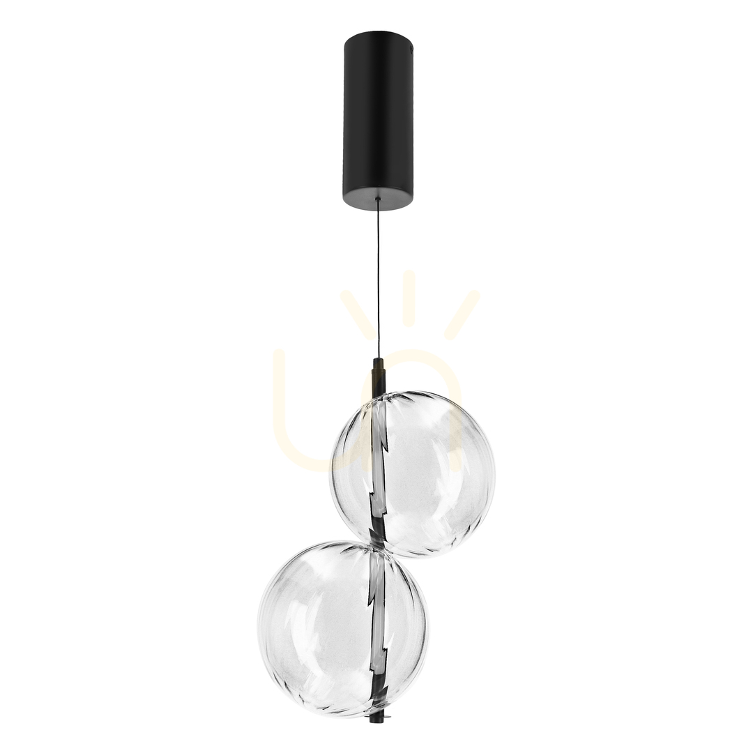 PLAYA átlátszó LED 10W-os függőlámpa CANDELLUX 32-50489
