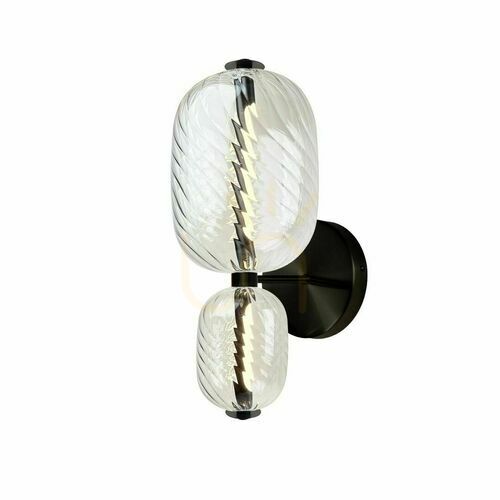 Prüfen PLAYA transparente LED-Wandleuchte 10W CANDELLUX 22-50540