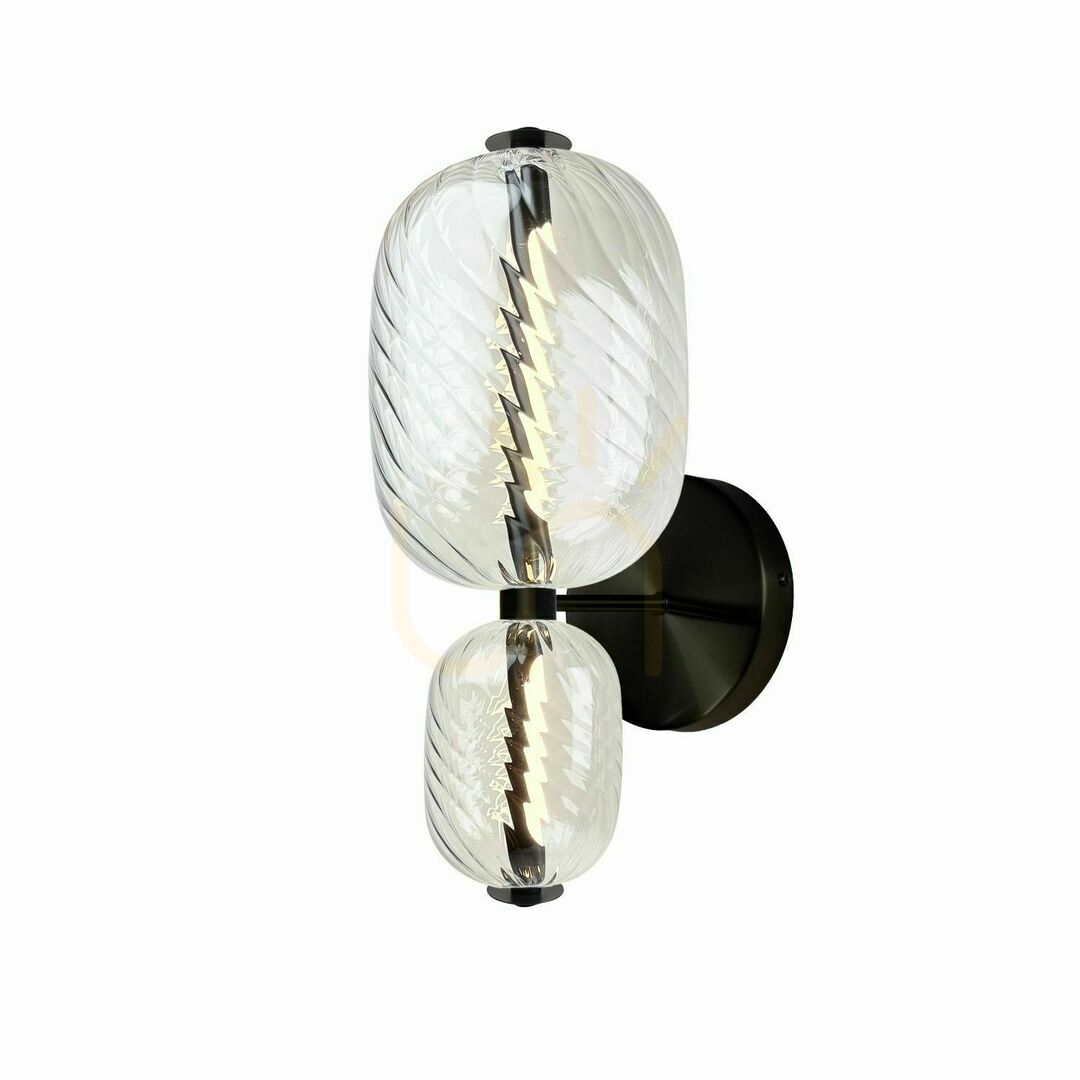 PLAYA átlátszó LED-es fali lámpa 10W CANDELLUX 22-50540