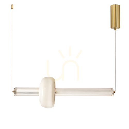 Prüfen PURAS Pendelleuchte weiß LED 15W CANDELLUX 31-50595