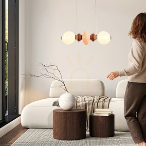 FLORES braun LED 15W Pendelleuchte CANDELLUX 32-50663 small 2