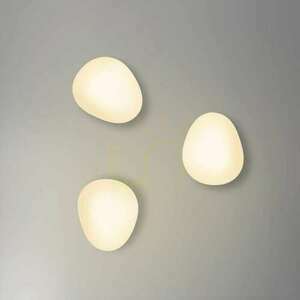 STONES Wandleuchte weiß schwarz E27 40W CANDELLUX 21-35196 small 2
