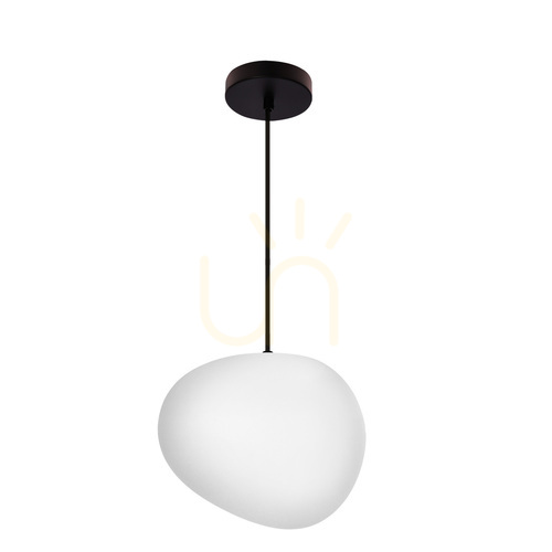 Prüfen STONES Hängeleuchte weiß schwarz E27 40W CANDELLUX 31-35134