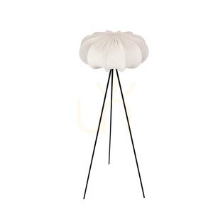 Stehleuchte CAFEE’ Dreibein, cremefarbener Schirm 52 cm E27 40W CANDELLUX 51-42033 small 0