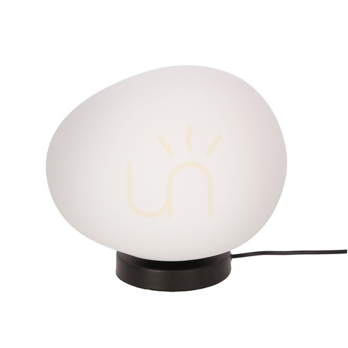 Prüfen STONES Tischleuchte weiß schwarz E27 40W CANDELLUX 41-35226