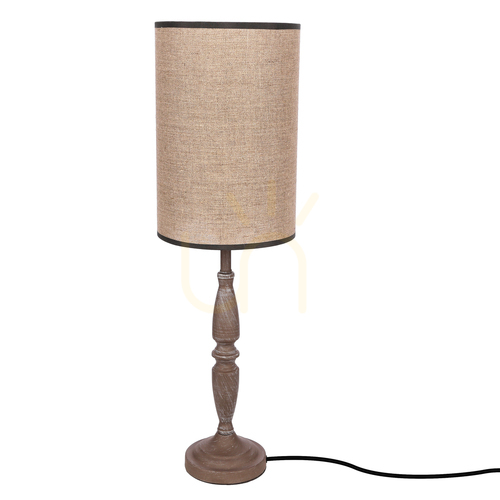 Prüfen CARDINALE Tischleuchte grau E27 40W CANDELLUX 41-40084
