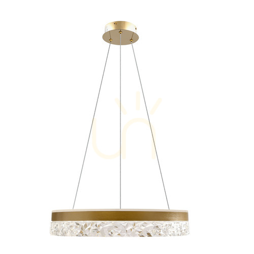 Prüfen FROZI gold LED-Pendelleuchte 32W CANDELLUX 31-35554