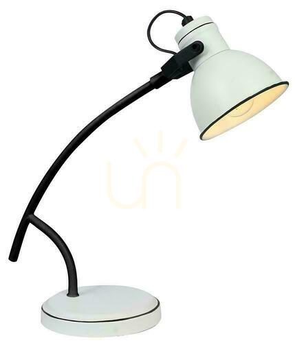 Prüfen ZUMBA Tischleuchte weiß schwarz E14 40W CANDELLUX 41-72085