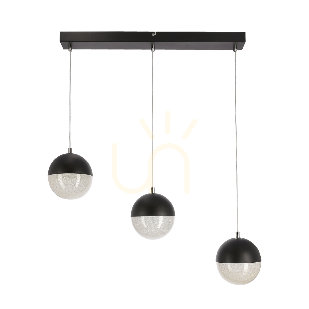 FURNI schwarz LED 15W Pendelleuchte CANDELLUX A0031-330