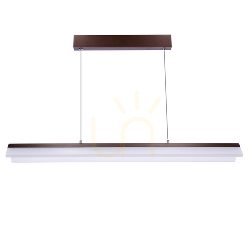 Prüfen CURACOA braun LED 33W Pendelleuchte CANDELLUX A0011-320