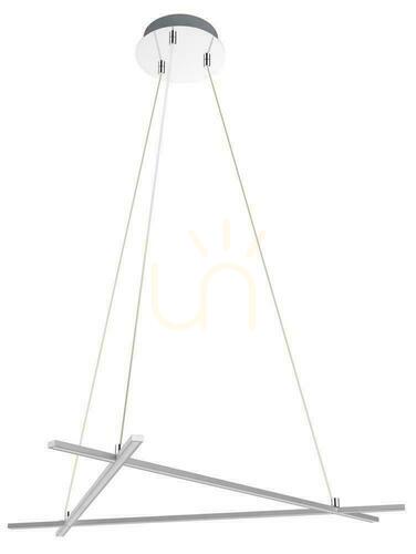 Prüfen ANDROS Silber LED 30W Pendelleuchte CANDELLUX A0020-330