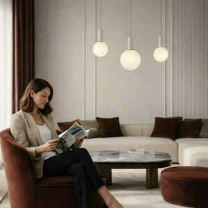 TESTA Pendelleuchte beige G9 10W CANDELLUX 33-51110 small 3