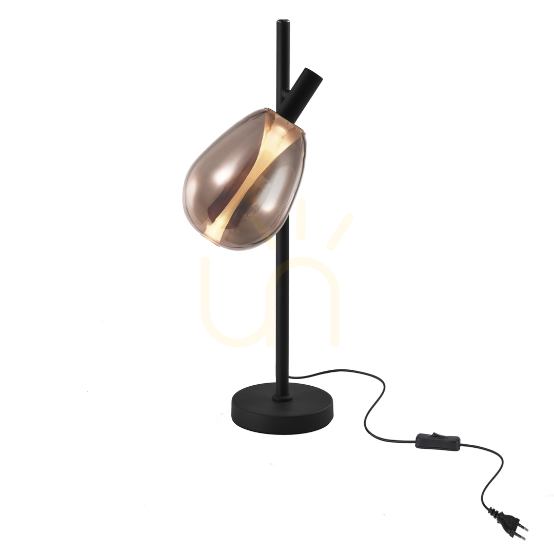 DENSO 26 black G9 5W table lamp CANDELLUX 41-51158