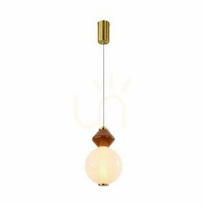 FLORES braun LED 7W Pendelleuchte CANDELLUX 31-50625 small 0