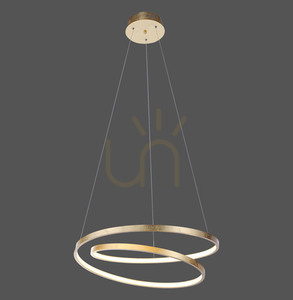 ROMAN Pendelleuchte 2472-12 Gold 1xLED 0 ROMAN Pendelleuchte 2472-12 Gold 1xLED small 0