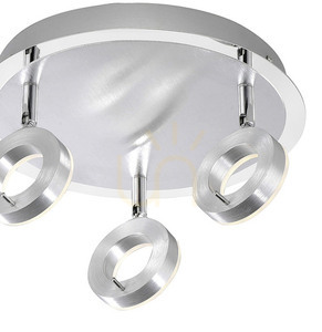 SILEDA plafond 6788-96 Silber 3xLED small 7