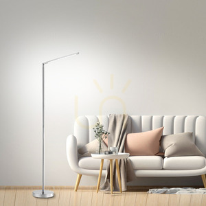 DAWDA Stehleuchte 11012-55 Silber 1xLED small 2