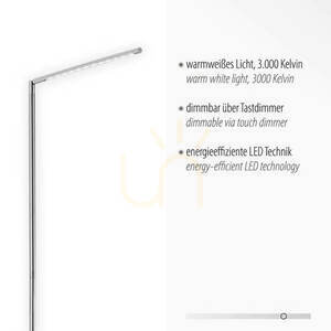 DAWDA Stehleuchte 11012-55 Silber 1xLED small 3