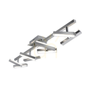 LED-Deckenleuchte RICO 11278-55 stahlfarben mit 8 schwenkbaren Köpfen 16,4 W 3000 K small 6