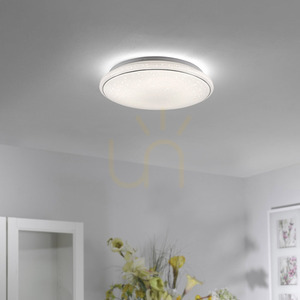 Weiße LED-Deckenleuchte Zuma Line JUPITER 14364-16 44 cm 32 W small 2