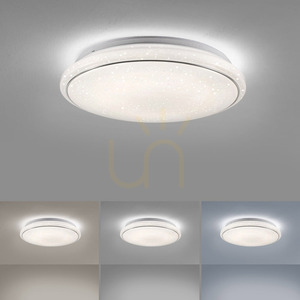 Weiße LED-Deckenleuchte Zuma Line JUPITER 14364-16 44 cm 32 W small 5
