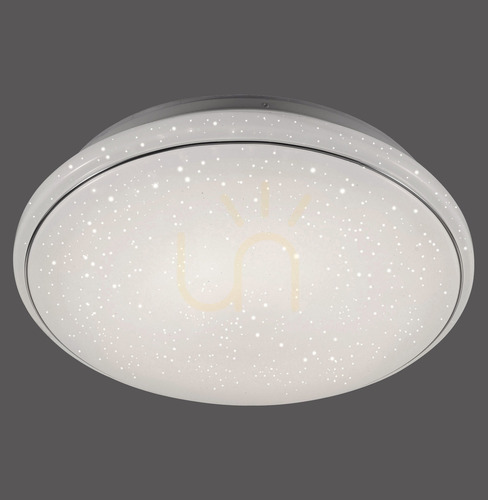 Prüfen Weiße LED-Deckenleuchte Zuma Line JUPITER 14364-16 44 cm 32 W