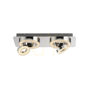 TIM Plafond 14521-17 Chrom 4xLED small 14