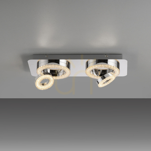 TIM Plafond 14521-17 Chrom 4xLED small 5