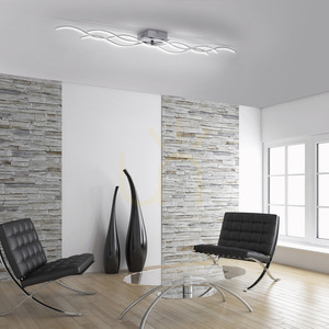 WAVE Plafond 15167-55 Silber 3xLED small 2