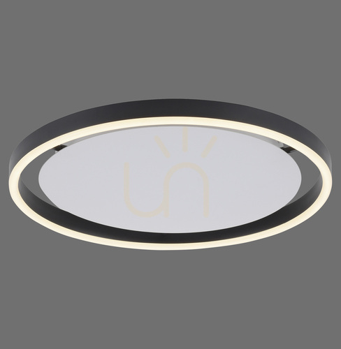 Prüfen Plafond RITUS 15391-13 Anthrazit 1xLED