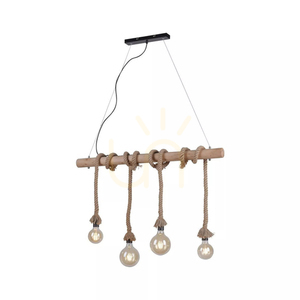 ROPE Pendelleuchte 15483-18 Bronze 4xE27 small 12