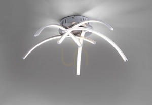 VALERIE Plafond 15340-55 Silber 5xLED small 11
