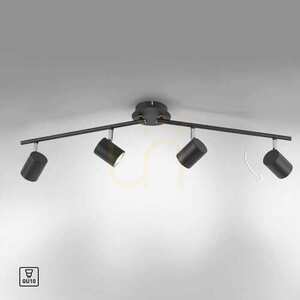Deckenleuchte Zuma Line Tarik 11944-13 anthrazit 4×GU10 small 10