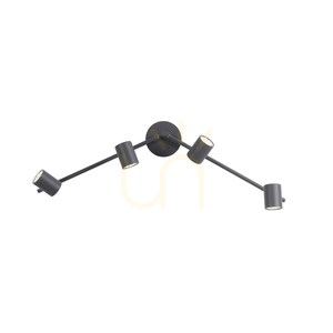 Deckenleuchte Zuma Line Tarik 11944-13 anthrazit 4×GU10 small 9