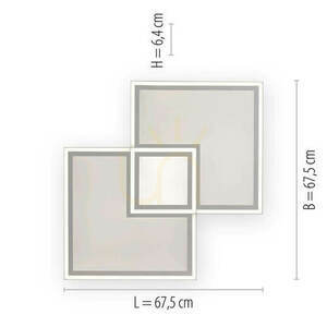 Plafond EDGING 14855-16 Weiß 1xLED 7 Plafond EDGING 14855-16 Weiß 1xLED small 7