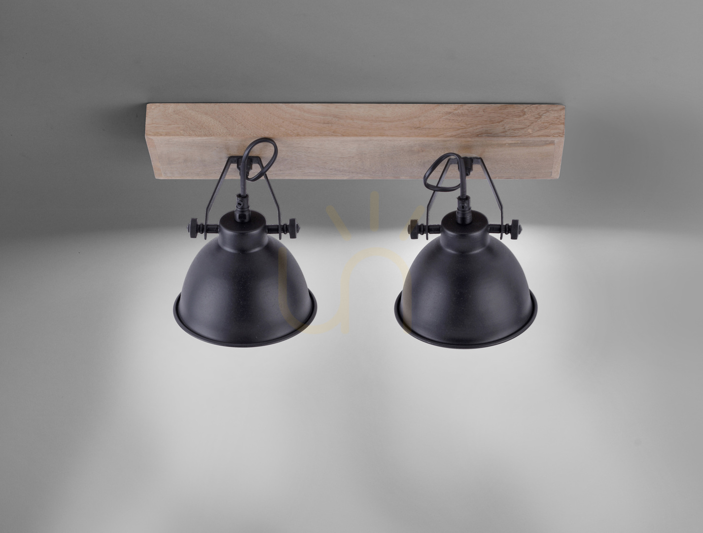 Aussicht Plafond SAMIA 11982-18 Schwarz 2xE14 Plafond SAMIA 11982-18 Schwarz 2xE14