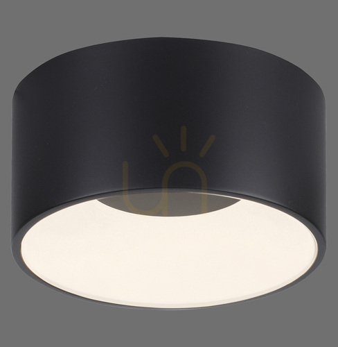 Prüfen TANIKA Plafond 14325-18 Schwarz 1xLED