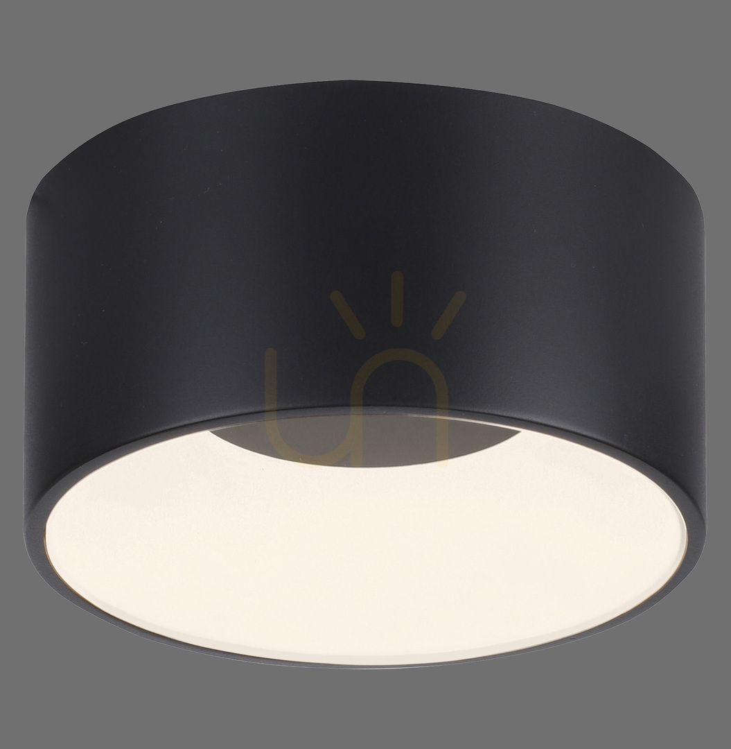 Prüfen TANIKA Plafond 14325-18 Schwarz 1xLED TANIKA Plafond 14325-18 Schwarz 1xLED