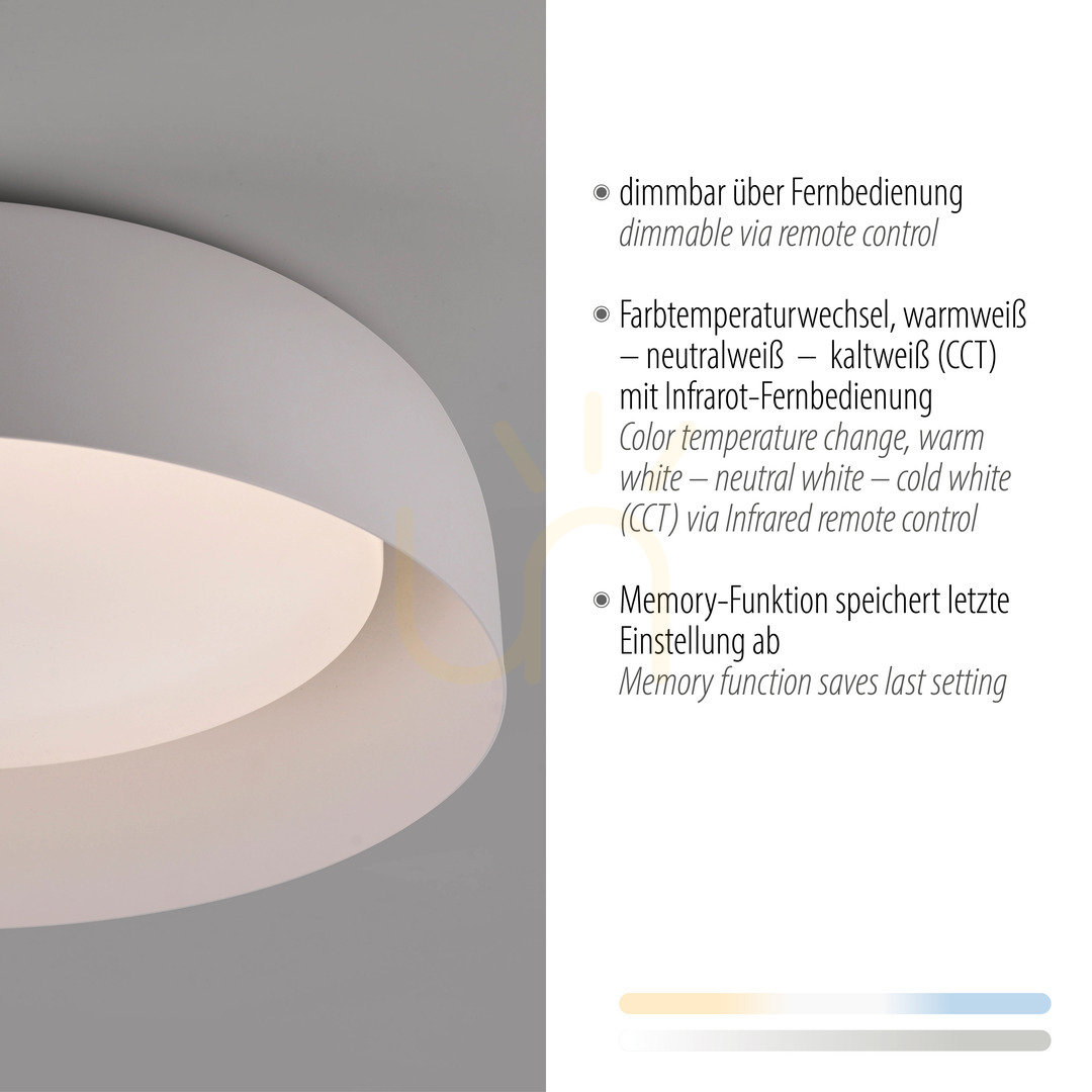 Anzeige Plafond OSKO 14215-16 Weiß 1xLED Plafond OSKO 14215-16 Weiß 1xLED