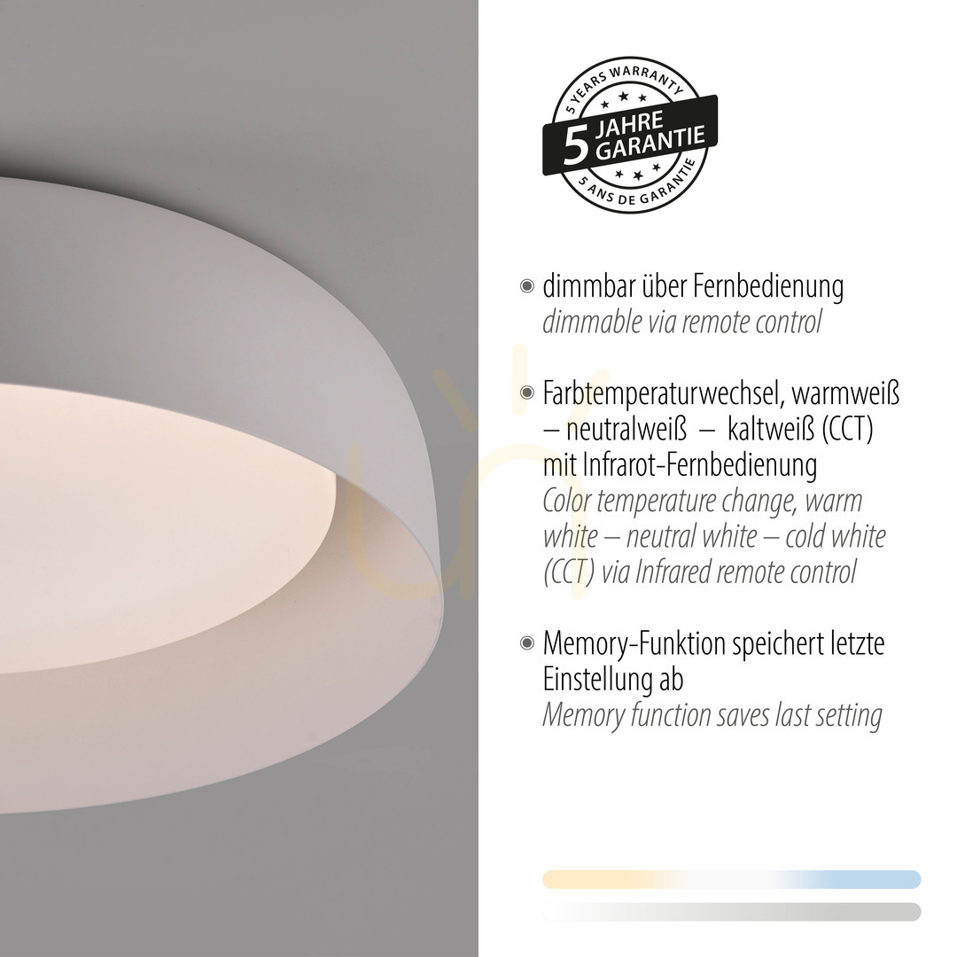 Zeige Plafond OSKO 14215-16 Weiß 1xLED Plafond OSKO 14215-16 Weiß 1xLED
