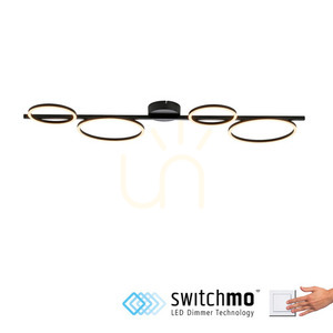 Plafond MINI RITUS 14211-18 Schwarz 4xLED 1 Plafond MINI RITUS 14211-18 Schwarz 4xLED small 1