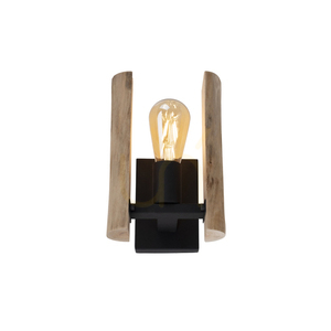 Wandleuchte LOG 15701-79 Schwarz 1xE27 small 10