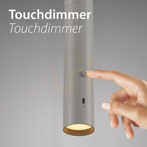 ATTACH Pendelleuchte 18281-40 Grau 1xLED small 6