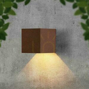 Solar-Außenwandleuchte V-TAC VT-409CCT Corten LED 3 W IP65 mit Bewegungsmelder small 4