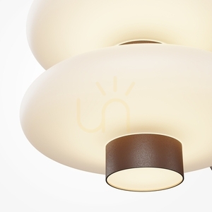 LED-Wandleuchte Maytoni Nuvem MOD497WL-L8BRK, braun, 8 W, 3000 K small 3