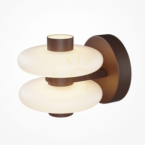 LED-Wandleuchte Maytoni Nuvem MOD497WL-L8BRK, braun, 8 W, 3000 K small 0